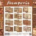 Набор бумаги для скрапбукинга Stamperia SBBL144 "COFFEE AND CHOCOLATE", 30,5х30,5 см